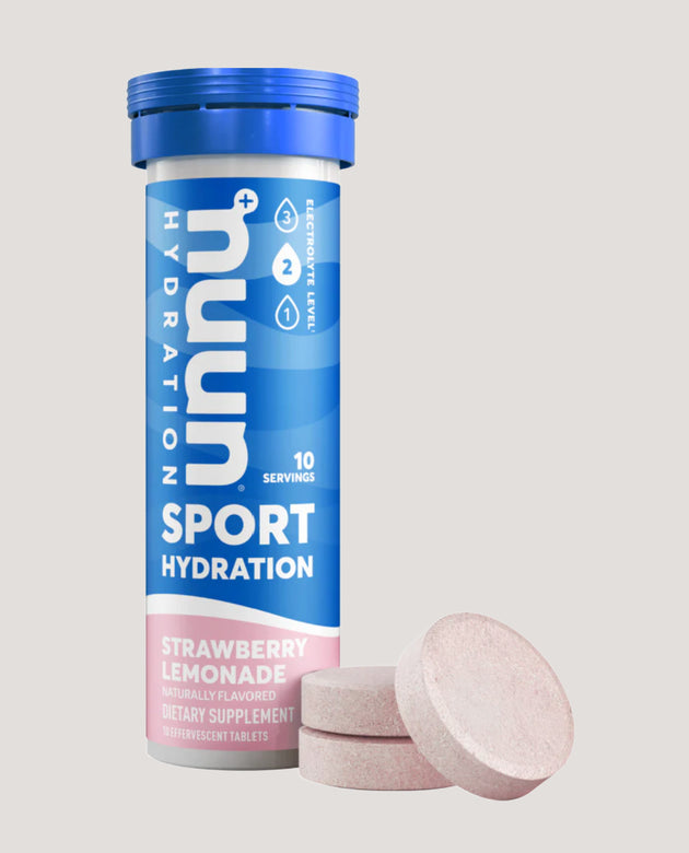 NUUN PASTILLAS ELECTROLITOS LEMONADE STRAWBERRY