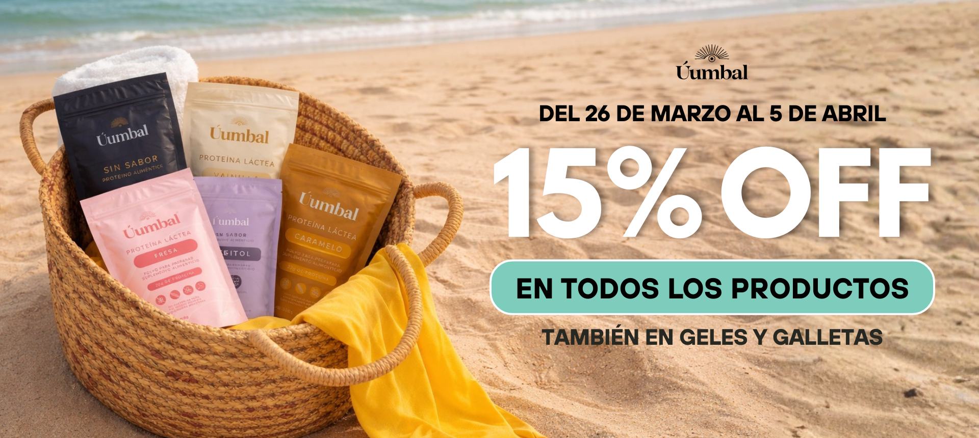 15% OFF EN TODOS LOS PRODUCTOS