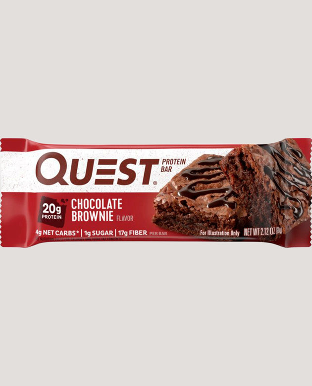 QUEST BARRITA PROTEÍNA BROWNIE