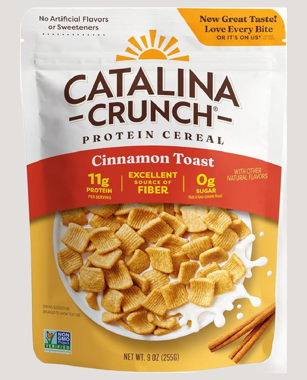 CATALINA CRUNCH CEREAL CINNAMON TOAST