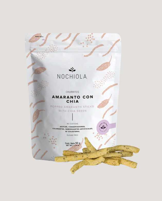 NOCHIOLA CHURRITOS CON CHÍA