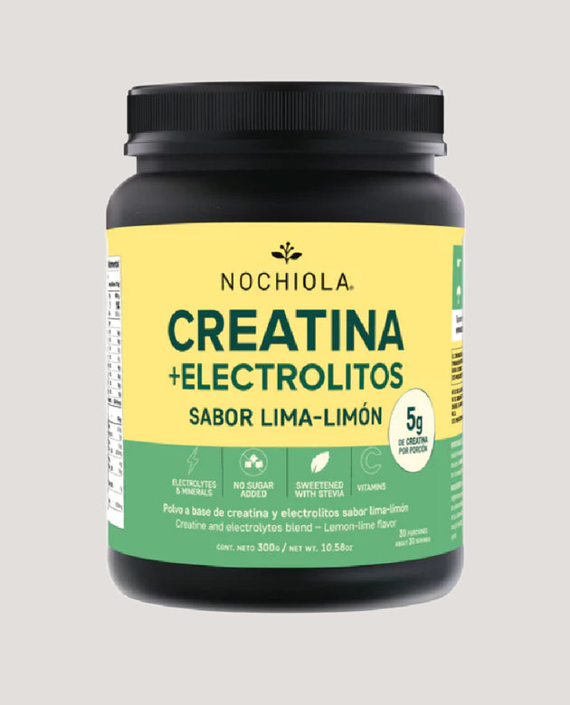 NOCHIOLA CREATINA + ELECTROLITOS LIMA LIMÓN