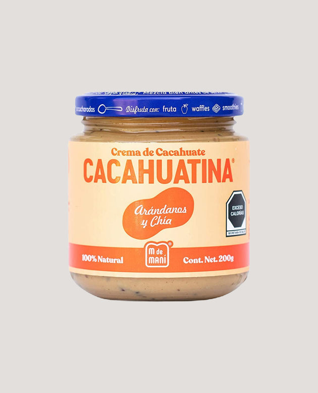 M DE MANI CACAHUATINA CON ARÁNDANOS Y CHÍA
