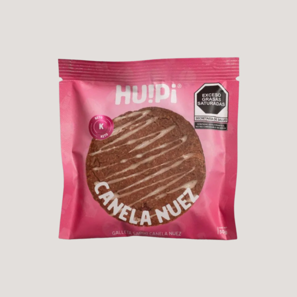 HUIPI GALLETA CANELA NUEZ KETO