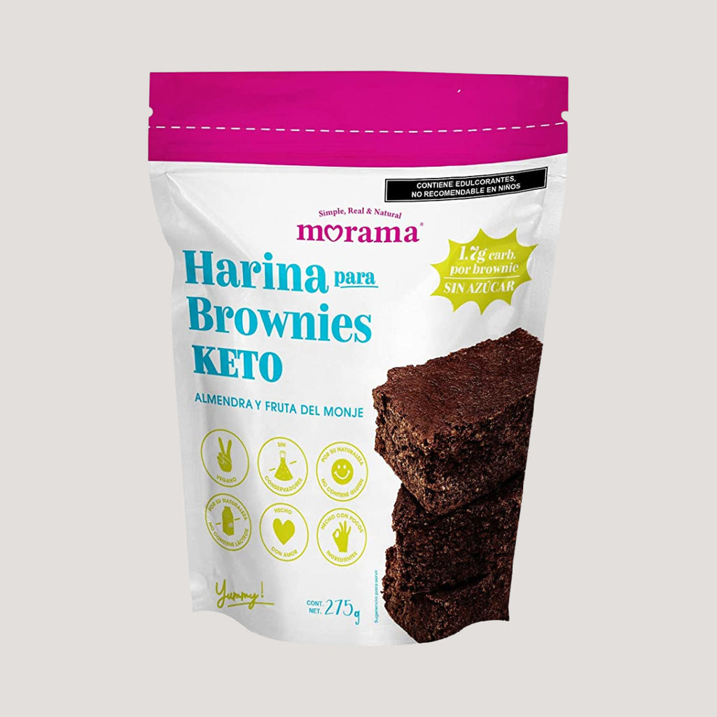 MORAMA HARINA PARA BROWNIES KETO