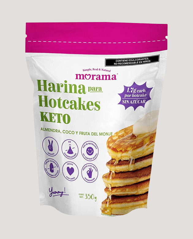 MORAMA HARINA PARA HOTCAKES KETO