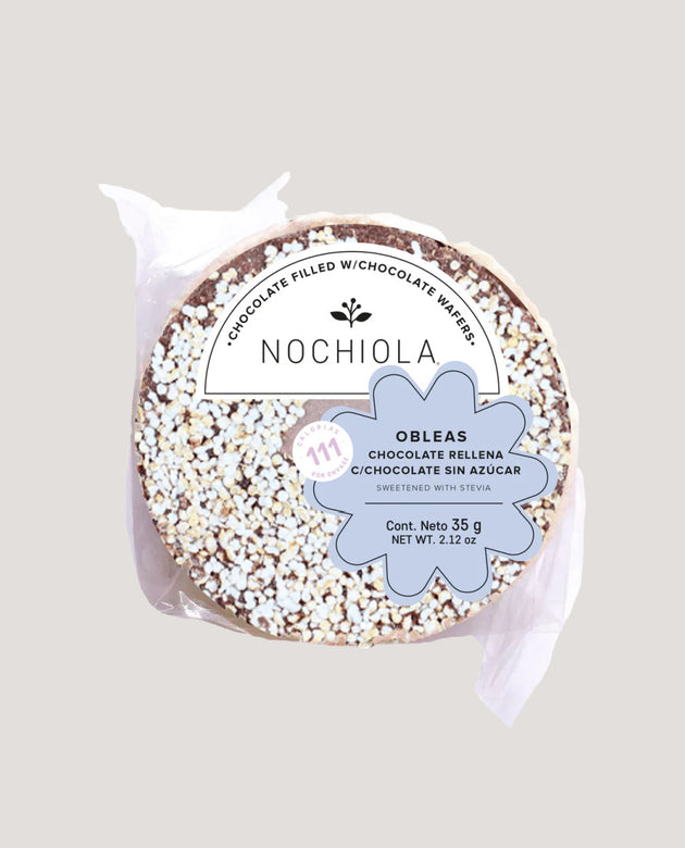 NOCHIOLA OBLEAS CHOCOLATE RELLENAS