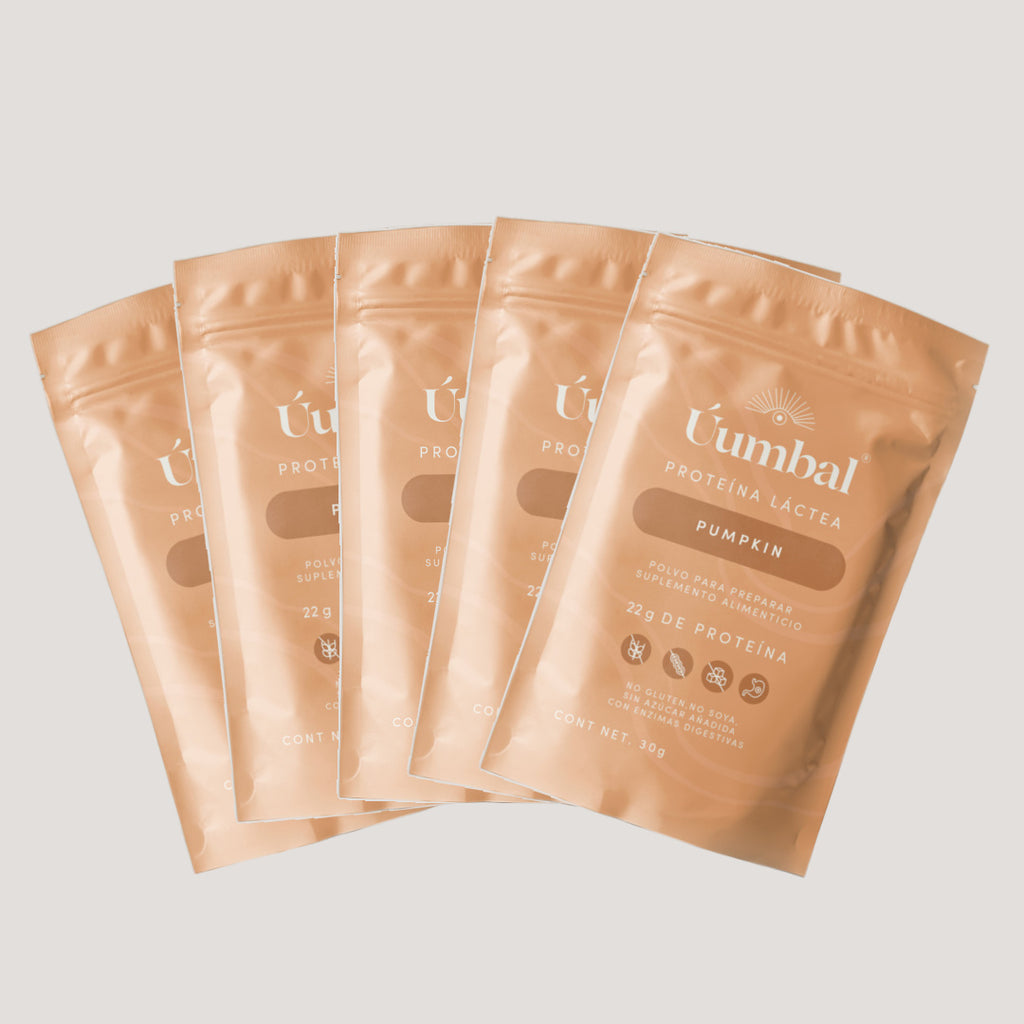 KIT SACHETS PROTEÍNA LÁCTEA PUMPKIN